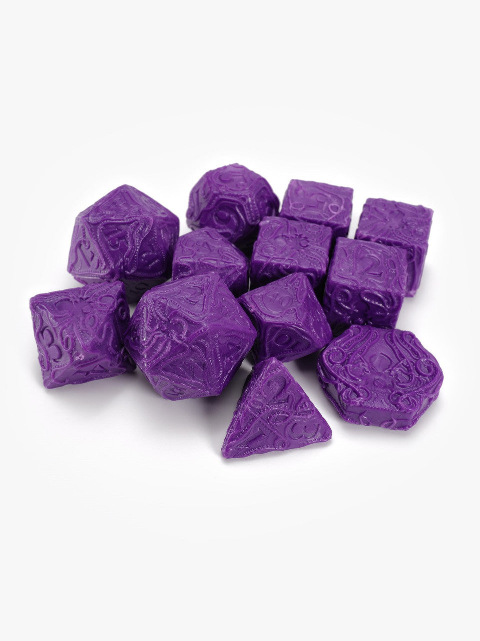 Matilda's Mistake - Practice Makes Perfect Purple B-Grade Dice Set